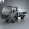 Nissan Cabstar Tipper Truck 2006 3d model