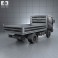 Nissan Cabstar Tipper Truck 2006 3d model