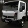 Nissan Cabstar Tipper Truck 2006 3d model