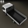 Nissan Cabstar Tipper Truck 2006 3d model