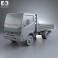 Nissan Cabstar Tipper Truck 2006 3d model