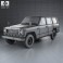 Nissan Patrol (160) 1980 3d model