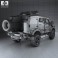Oshkosh Sand Cat Transport 2012 3d model