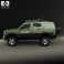 Oshkosh Sand Cat Transport 2012 3d model
