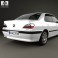 Peugeot 406 sedan 1995 3d model