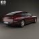 Porsche Panamera 2014 3d model