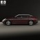 Porsche Panamera 2014 3d model