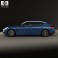 Porsche Panamera 4S Executive 2014 3d model