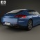 Porsche Panamera 4S Executive 2014 3d model