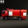 Renault Premium Lander Fire Truck 2011 3d model