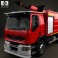 Renault Premium Lander Fire Truck 2011 3d model