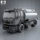 Renault Premium Lander Tanker Truck 2006 3d model
