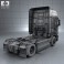 Scania R 730 Tractor Truck 2013 3d model