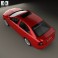 Skoda Octavia RS liftback 2005 3d model