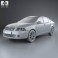 Skoda Octavia RS liftback 2005 3d model