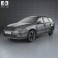 Skoda Octavia combi 2005 3d model