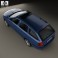 Skoda Octavia combi 2005 3d model