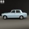 Standard Gazel 1971 3d model