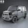 Suzuki Hustler 2013 3d model