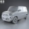 Suzuki Hustler 2013 3d model