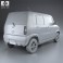 Suzuki Hustler 2013 3d model