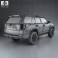 Toyota 4Runner with HQ interior 2011 3d model