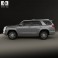 Toyota 4Runner with HQ interior 2011 3d model