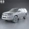 Toyota 4Runner with HQ interior 2011 3d model