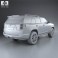 Toyota 4Runner with HQ interior 2011 3d model