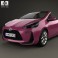 Toyota Aqua Air 2013 3d model
