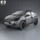 Toyota Aqua Cross 2013 3d model