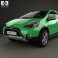 Toyota Aqua Cross 2013 3d model