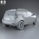 Toyota Aqua Cross 2013 3d model