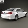 Toyota Camry with HQ interior 2011 3d model