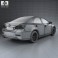 Toyota Camry with HQ interior 2011 3d model