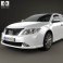 Toyota Camry with HQ interior 2011 3d model