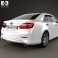 Toyota Camry with HQ interior 2011 3d model