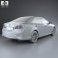 Toyota Camry with HQ interior 2011 3d model