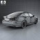 Toyota Crown Hybrid Athlete 2013 3d model