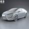 Toyota FCV-R 2012 3d model