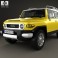 Toyota FJ Cruiser with HQ interior 2010 3d model