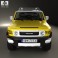 Toyota FJ Cruiser with HQ interior 2010 3d model