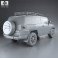 Toyota FJ Cruiser with HQ interior 2010 3d model