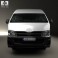 Toyota HiAce Super Long Wheel Base with HQ interior 2012 3d model