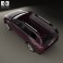 Toyota Highlander with HQ interior 2011 3d model