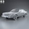 AMC Concord sedan 1980 3d model
