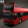 Alexander Dennis Enviro500 Open Top Bus 2005 3d model