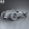 Auto Union Typ C 1936 3d model