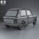Autobianchi A112 E 1971 3d model