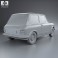 Autobianchi A112 E 1971 3d model